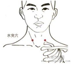 水突穴：胃经(图文)