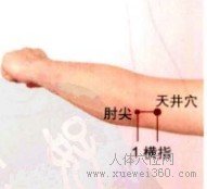 天井穴的取穴窍门