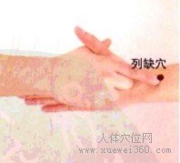 列缺穴的取穴窍门
