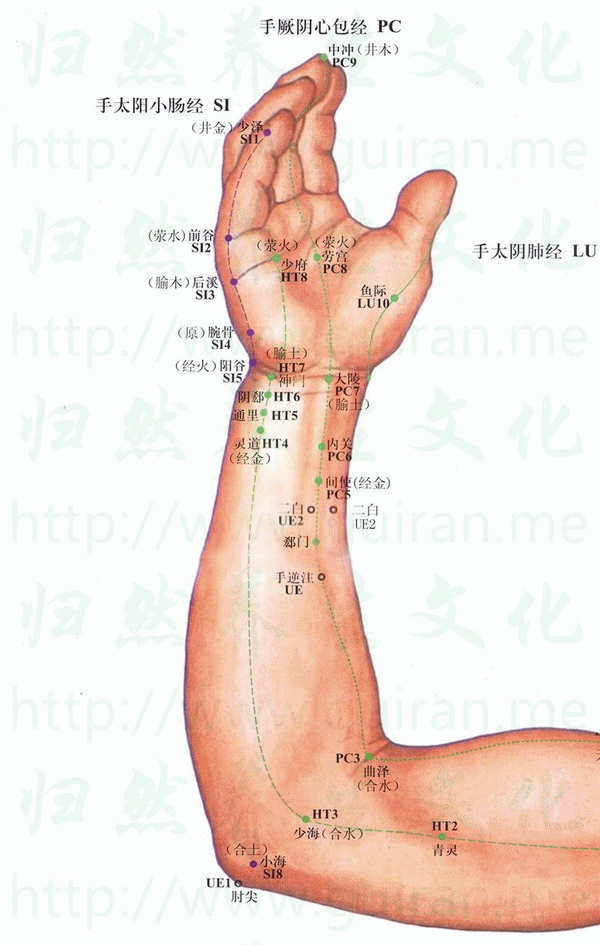 前谷穴：小肠经(图文)