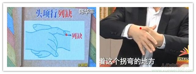 列缺穴位图