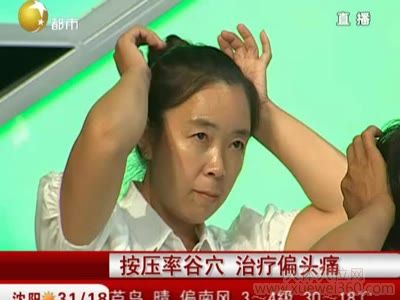 率谷穴位位置图